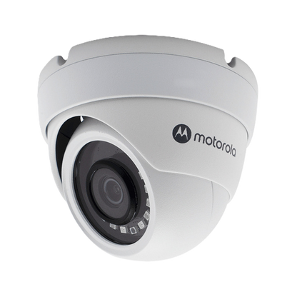 Camara Analogica Motorola Mtd202m / Domo Metal / Lente Fijo / 2 Mp Full Hd De 1080p / Icr, Dia- Noche / Ip66 / D-wdr / Ahd / Tvi / Cvi / Cvbs / Osd-coc / Digital Nr / Cyberseguridad Gdrp
