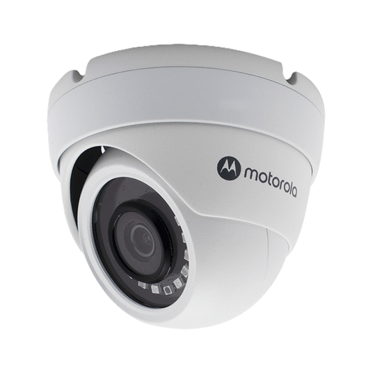 Camara Analogica Motorola Mtd202m / Domo Metal / Lente Fijo / 2 Mp Full Hd De 1080p / Icr, Dia- Noche / Ip66 / D-wdr / Ahd / Tvi / Cvi / Cvbs / Osd-coc / Digital Nr / Cyberseguridad Gdrp