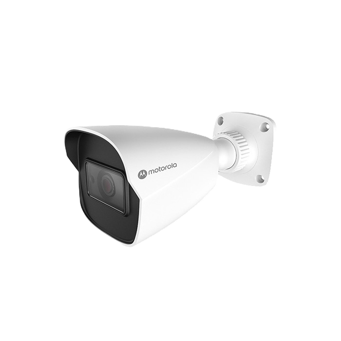 Camara Ip Motorola Mtibm045701 / Bullet Metal / Lente Fijo / 5mp / Icr, Dia -noche / Ik10 / Ip67 /onvif / Poe / Dnr 3d , Wdr Digital , Hlc , Ble , DesempaÑador / Ir 40 M / Cyberseguridad Gdrp