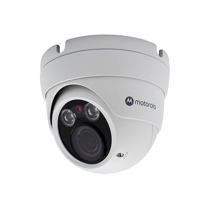 Camara Ip Motorola Mtidm042611 / Domo Metal / Varifocal / 2mp / Icr, Dia-noche / Ip66 / Onvif / Poe / Dnr 3d , Wdr Digital / Ir 40m / Analiticos / Cyberseguridad Gdrp