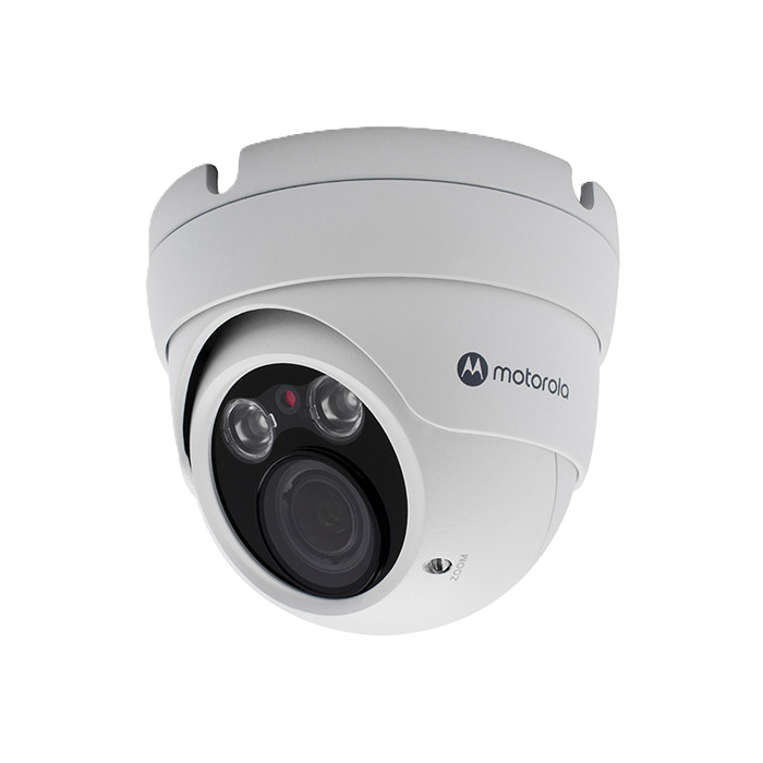 Camara Ip Motorola Mtidm042611 / Domo Metal / Varifocal / 2mp / Icr, Dia-noche / Ip66 / Onvif / Poe / Dnr 3d , Wdr Digital / Ir 40m / Analiticos / Cyberseguridad Gdrp