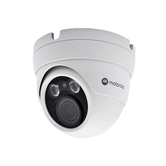 Camara Ip Motorola Mtidm045721 / Domo Metal / Varifocal Motorizada / 5mp / Icr, Dia-noche / Ip66 / Onvif / Poe / Dnr 2d-3d , Wdr Digital , Blc , Hlc , DesempaÑador / Ir 40m / Cyberseguridad Gdrp