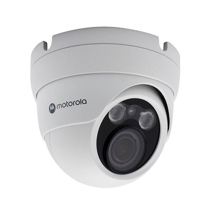 Camara Ip Motorola Mtidm045721 / Domo Metal / Varifocal Motorizada / 5mp / Icr, Dia-noche / Ip66 / Onvif / Poe / Dnr 2d-3d , Wdr Digital , Blc , Hlc , DesempaÑador / Ir 40m / Cyberseguridad Gdrp