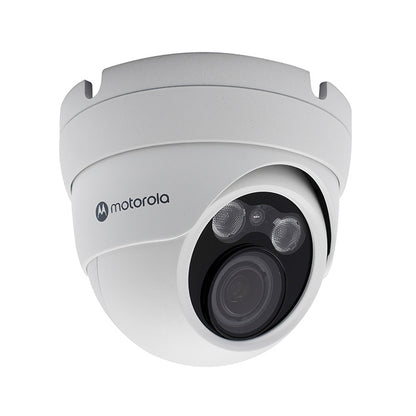 Camara Ip Motorola Mtidm045721 / Domo Metal / Varifocal Motorizada / 5mp / Icr, Dia-noche / Ip66 / Onvif / Poe / Dnr 2d-3d , Wdr Digital , Blc , Hlc , DesempaÑador / Ir 40m / Cyberseguridad Gdrp