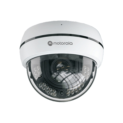 Camara Ip Motorola Varifocal Mtidp042611 / Domo Plastico / 2 Mp / Icr, Dia-noche  / Ip66 / Onvif / Poe / Dnr 3d , Wdr Digital / Analiticos / Ciberseguridad Gdrp