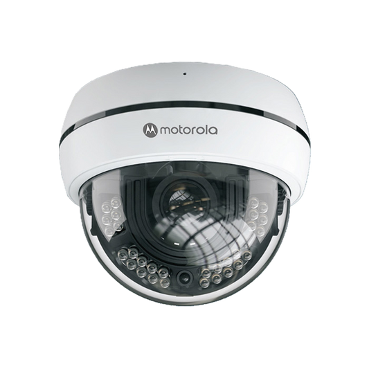Camara Ip Motorola Varifocal Mtidp042611 / Domo Plastico / 2 Mp / Icr, Dia-noche  / Ip66 / Onvif / Poe / Dnr 3d , Wdr Digital / Analiticos / Ciberseguridad Gdrp