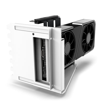 Kit De Soporte Gpu Vertical Nzxt Blanco / Base + Cable Riser / Ab-rh175-w1