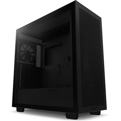 Gabinete Nzxt H7 Flow/negro Mate/con Ventana/midi-tower/micro-atx/gamer