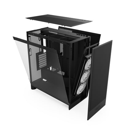 Gabinete Nzxt H7 Flow Rgb/negro/midi-tower/gamer