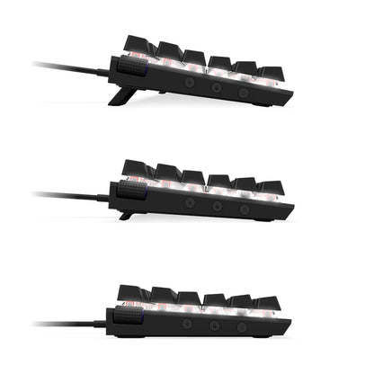 Teclado Nzxt Mini Tkl/negro/mecanico/almbrico/usb/ingls/gamer