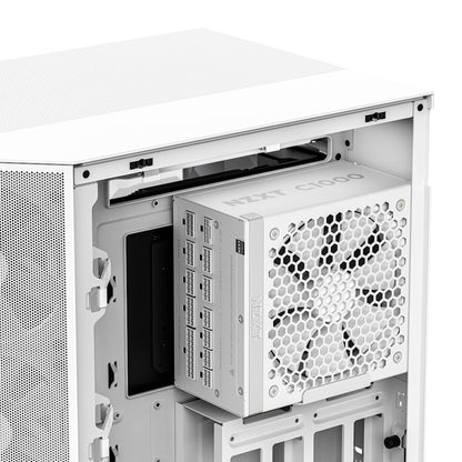 Fuente De Poder Nzxt Blanca C1000/ Atx 3.1/ 1000w 80 Plus Gold /40 Series Ready/full Modular/ Pciex5.0/gamer / Pa-0g2bb-us