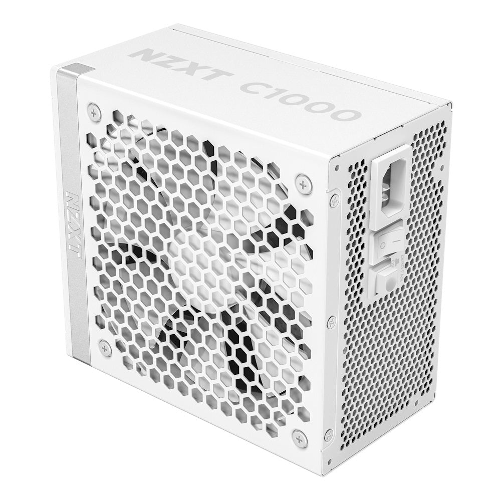 Fuente De Poder Nzxt Blanca C1000/ Atx 3.1/ 1000w 80 Plus Gold /40 Series Ready/full Modular/ Pciex5.0/gamer / Pa-0g2bb-us