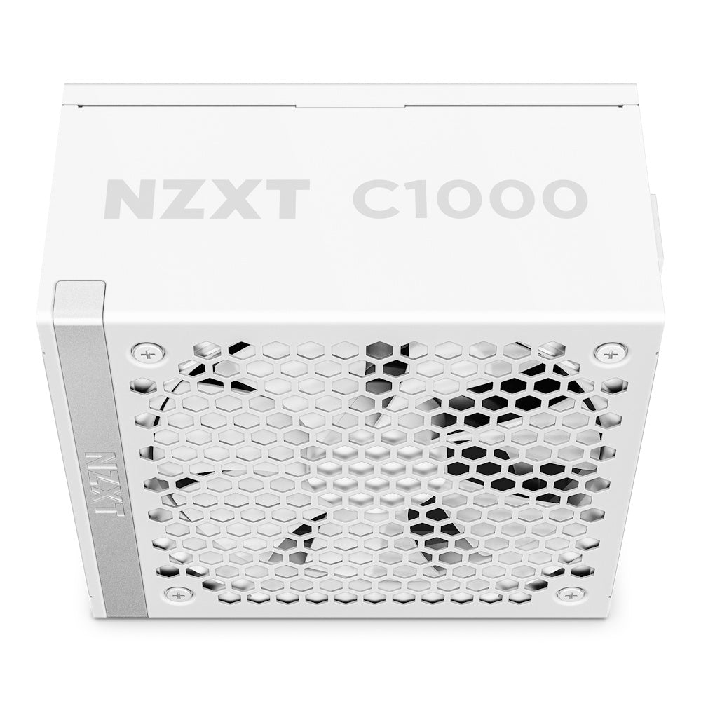 Fuente De Poder Nzxt Blanca C1000/ Atx 3.1/ 1000w 80 Plus Gold /40 Series Ready/full Modular/ Pciex5.0/gamer / Pa-0g2bb-us