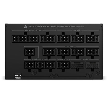 Fuente De Poder Nzxt 1500/850w 80plus Platinum/ Full-modular Power Supply/atx3.1 /gamer