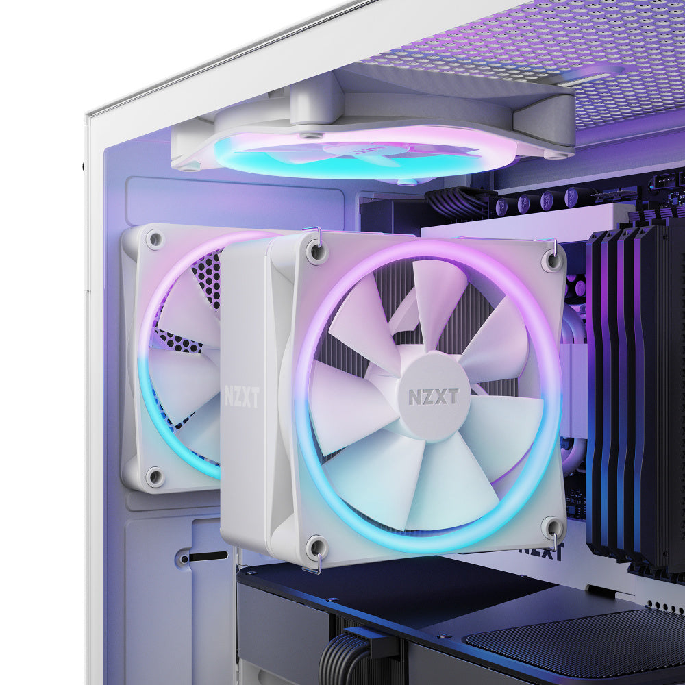 Disipador De Aire Cpu Nzxt T120/ Blanco /comp. Amd-intel /rgb/ Gamer
