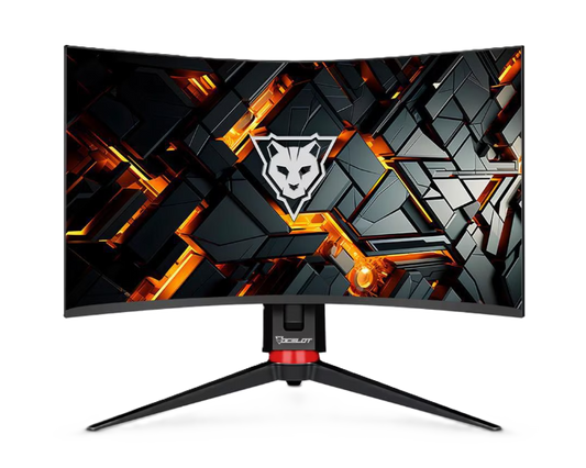 Monitor Om-32 / 31.5 Pulgadas / Curvo /resolucion Qhd 2560 X 1440 / 180hz / 5ms / Freesync / 2x Hdmi / 2x Dp / 1x Audio Out / Vesa 100x100 / Color Negro