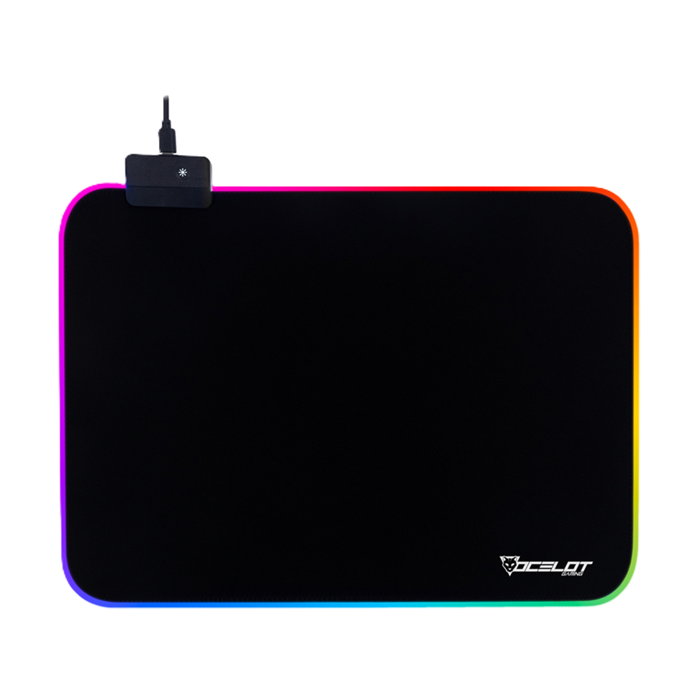 Ocelot Mouse Pad De Tela Rgb Con Software Integrado