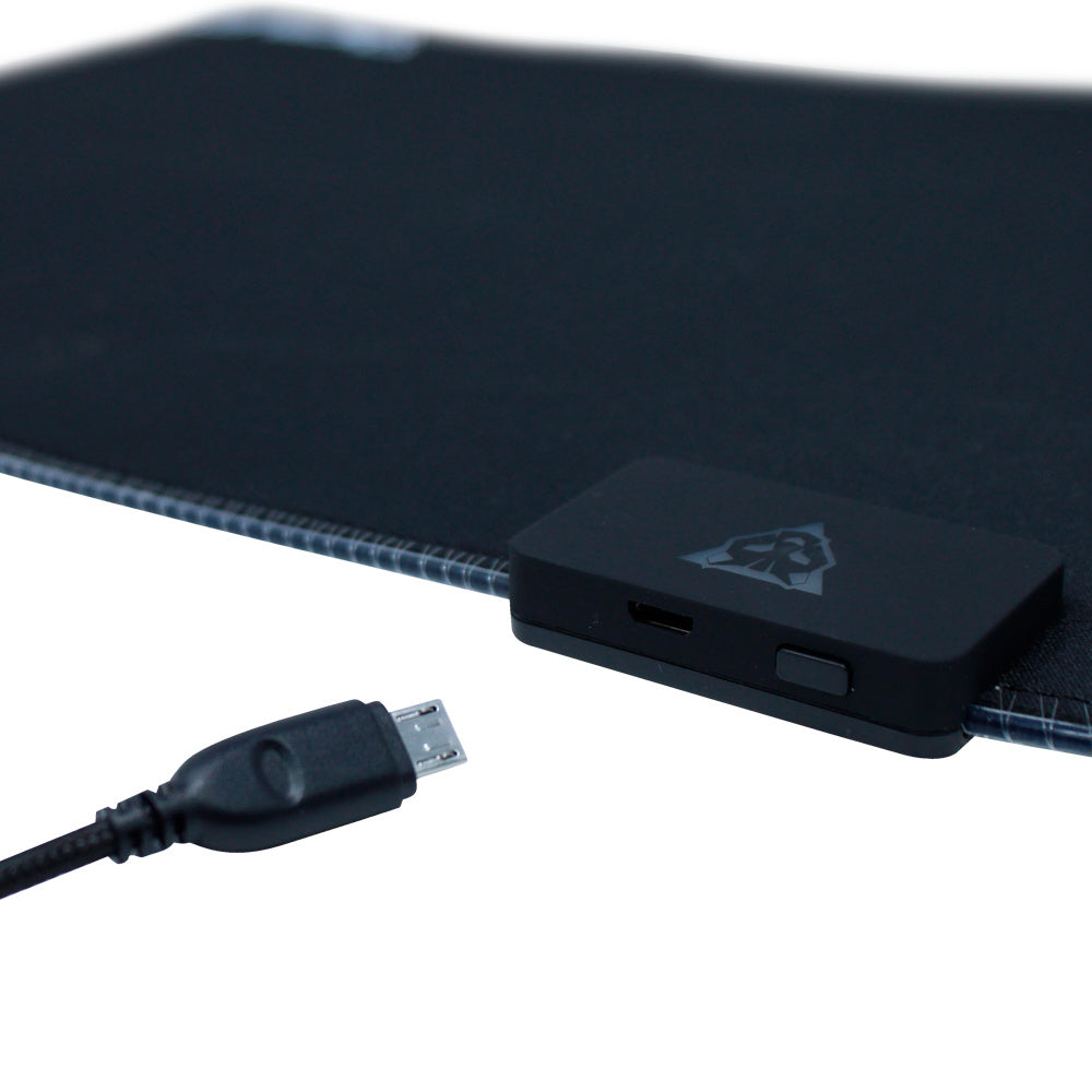 Ocelot Mouse Pad De Tela Rgb Con Software Integrado