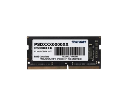 Memoria Ram Patriot Signature Sodimm Ddr4 16gb 3200mhz Cl22 Pc4-25600 288pin 1.2v Laptop Aio Minipcs Psd416g32002s