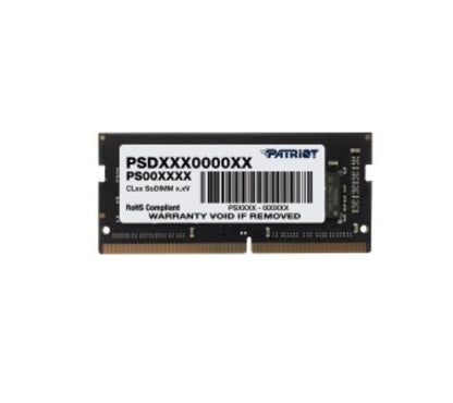 Memoria Ram Patriot Signature Sodimm Ddr4 16gb 3200mhz Cl22 Pc4-25600 288pin 1.2v Laptop Aio Minipcs Psd416g32002s