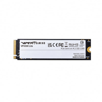Memoria Viper Vp4300 Lite 4tb/ M.2 Pcie Gen4 X4 Ssd Dramless/ Certificadas Para Ps5