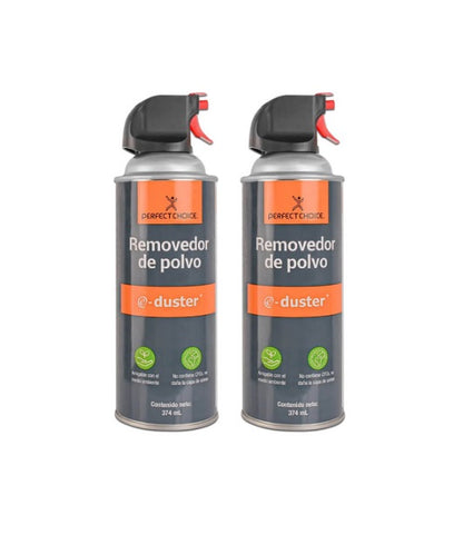 Aire Comprimido Two Pack Ecologico Cada Uno 374ml Perfect Choice