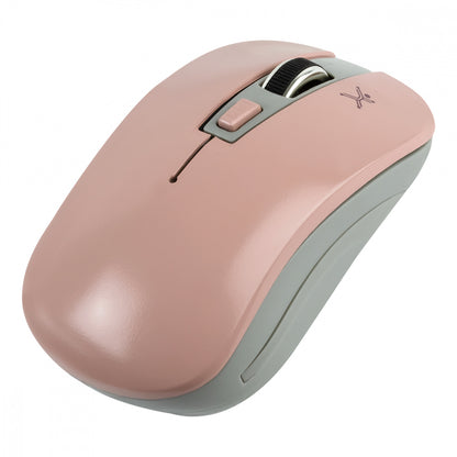 Mouse Inalambrico Optico 800 A 1600 Dpi Simetrico Dongle Usb Perfect Choice Essential - Rosa