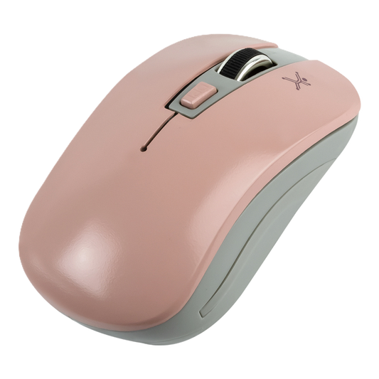 Mouse Inalambrico Optico 800 A 1600 Dpi Simetrico Dongle Usb Perfect Choice Essential - Rosa