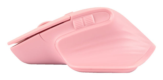 Mini Mouse Recargable Silencioso, Conexion Dual 2.4ghz+bluetooth Receptor Usb/usb-c Rosa Perfect Choice
