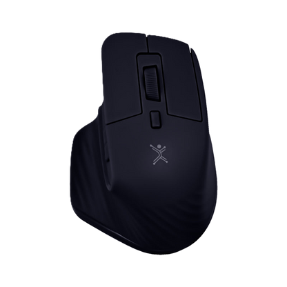 Mini Mouse Recargable Silencioso, Conexion Dual 2.4ghz+bluetooth Receptor Usb/usb-c Azul Perfect Choice
