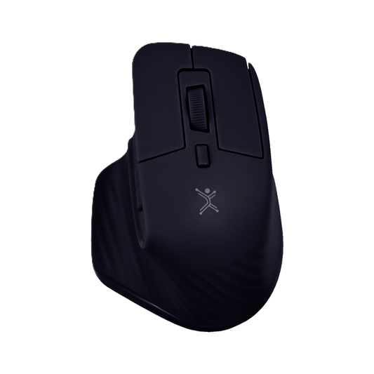 Mini Mouse Recargable Silencioso, Conexion Dual 2.4ghz+bluetooth Receptor Usb/usb-c Azul Perfect Choice