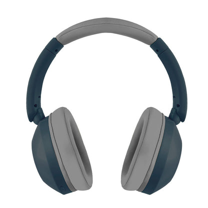 Audifonos On-ear Inalambricos Plegables Manos Libres Con Bt Perfect Choice Soundia - Azul