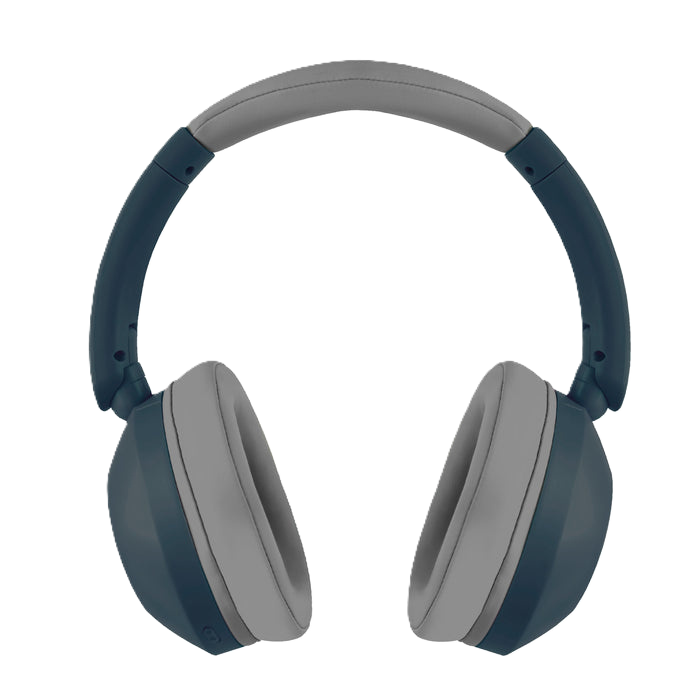 Audifonos On-ear Inalambricos Plegables Manos Libres Con Bt Perfect Choice Soundia - Azul