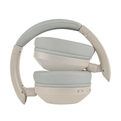 Audifonos On-ear Inalambricos Plegables Manos Libres Con Bt Perfect Choice Soundia - Taupe