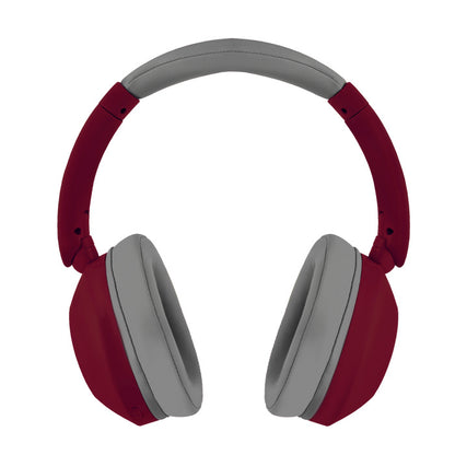 Audifonos On-ear Inalambricos Plegables Manos Libres Con Bt Perfect Choice Soundia - Rojo