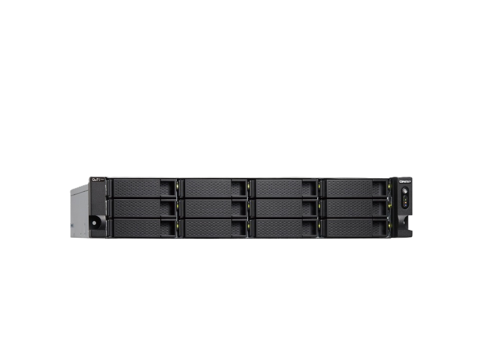 Nas Qnap Ts-h1886xu-rp-r2-d1622-32g/fuente Redundante/ 18 Bahias 12 Sata De 3,5 6 Sata De 2,5 /rack 2u/nucleo Cudruple 2.6 Ghz/32gb Ddr4 Hasta 128 Gb/4 Pto 2,5 Gbe /2 Pto Sfp 10 Gbe/ Usb 3.2