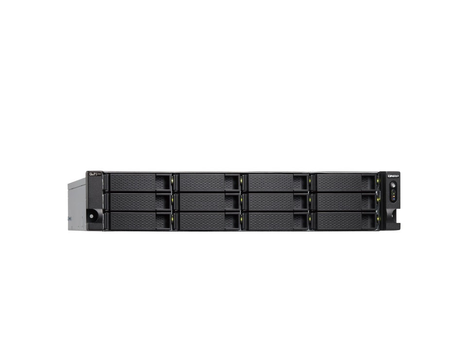 Nas Qnap Ts-h1886xu-rp-r2-d1622-32g/fuente Redundante/ 18 Bahias 12 Sata De 3,5 6 Sata De 2,5 /rack 2u/nucleo Cudruple 2.6 Ghz/32gb Ddr4 Hasta 128 Gb/4 Pto 2,5 Gbe /2 Pto Sfp 10 Gbe/ Usb 3.2