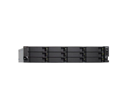 Nas Qnap Ts-h1886xu-rp-r2-d1622-32g/fuente Redundante/ 18 Bahias 12 Sata De 3,5 6 Sata De 2,5 /rack 2u/nucleo Cudruple 2.6 Ghz/32gb Ddr4 Hasta 128 Gb/4 Pto 2,5 Gbe /2 Pto Sfp 10 Gbe/ Usb 3.2