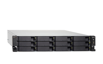 Nas Qnap Ts-h1886xu-rp-r2-d1622-32g/fuente Redundante/ 18 Bahias 12 Sata De 3,5 6 Sata De 2,5 /rack 2u/nucleo Cudruple 2.6 Ghz/32gb Ddr4 Hasta 128 Gb/4 Pto 2,5 Gbe /2 Pto Sfp 10 Gbe/ Usb 3.2