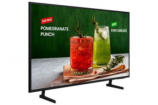 Television Led Samsung 75 Semi Profesional Smart Tv Serie Be75d-h, 4k Uhd 3840x2160, 3 AÑos Garantia, SeÑalizacion Digital Basica, Apps Smart, Usb, Hdmi, 16/7