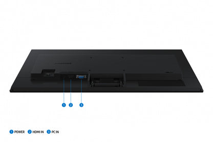 Monitor Led Samsung 24 Pulgadas /s3 S30gd Essential/ Fhd (1920 X 1080) / Ips / Plano/hdmi/d-sub/ 100hz / Negro.
