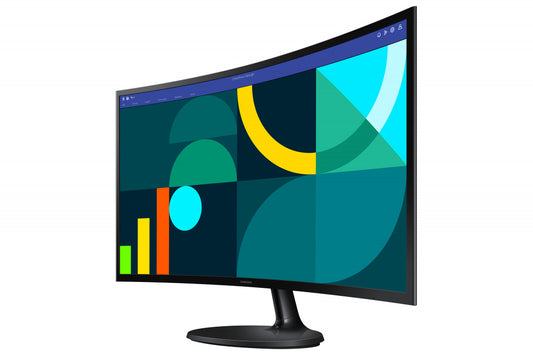 Monitor Led Samsung 27 Pulgadas Full Hd 1920x1080 Curvo, S27d360, Va, 4ms, 100 Hz, Hdmi, Vga, 1800r