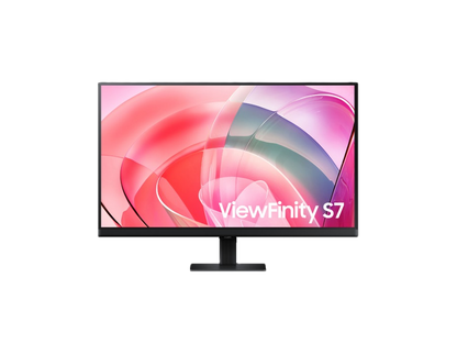 Monitor Led Samsung 27 Pulgadas /viewfinity S7/4k Uhd(3840 X 2160)/ Ips / Plano/ Dp/ Hdmi/ 60hz/ Negro