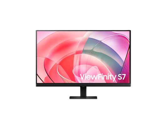 Monitor Led Samsung 27 Pulgadas /viewfinity S7/4k Uhd(3840 X 2160)/ Ips / Plano/ Dp/ Hdmi/ 60hz/ Negro
