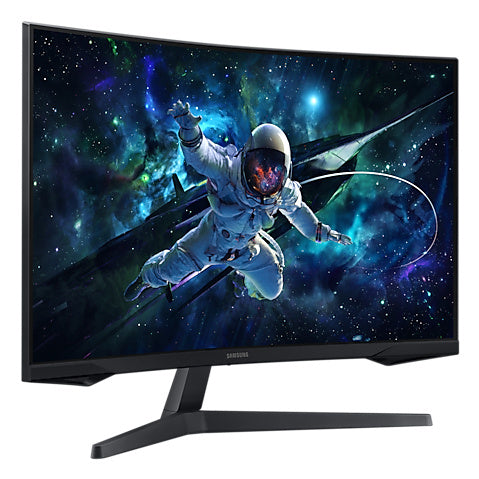 Monitor Led Samsung 27 Pulgadas, Widescreen, Odissey, G5,qhd, 2.560 X 1.440),gamer, Curve, Negro,16:9,165 Hz,1 Ms, Panel Va, Freesync, Dp, 2 Hdmi , Vesa 75