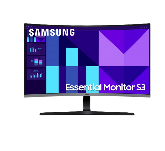 Monitor Led Samsung 32 Pulgadas /s3 S39gd Mainstream/ Fhd (1920 X 1080) / Va / Curvo/hdmi/d-sub/ 100hz / Negro.