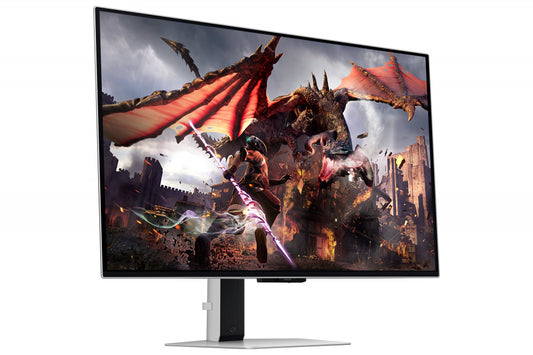 Monitor Led Samsung 32 Pulgadas 4k Uhd (3,840 X 2,160) Flat, Odyssey Oled G8, 0.03ms, Freesync Premium Pro, 240 Hz,  D. Port, Hdmi, Usb Hub, Wifi, Bocinas