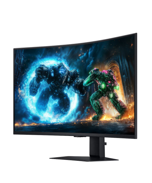 Monitor Led Samsung 37 Pulgadas / G7 Odyssey Gamer/ 4k(3840 X 2160)/ Va / Curvo/ Dp/ Hdmi/180hz/ Negro