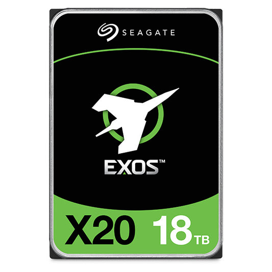 Disco Duro Interno Seagate Exos X20 18tb 3.5 Escritorio Sata3 6gb/s 256mb 7200rpm 24x7 Hotplug Nas-nvr-server-datacenter