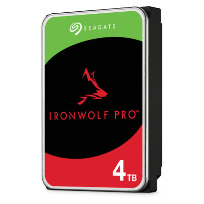 Disco Duro Interno Seagate Ironwolf Pro 4tb 3.5 Escritorio Sata3 6gb/s 256mb 7200rpm 24x7 Hot-plug Nas 1-24 Bahias